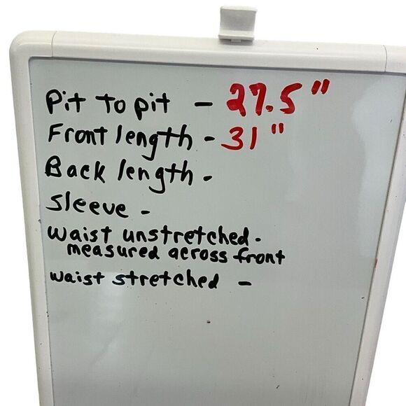 Ava & Viv Womens Size 3X Peplum Sleeveless Blouse Top Black White Flowy NWT - Picture 16 of 16